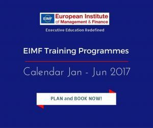 EIMF training Calendar for 2017