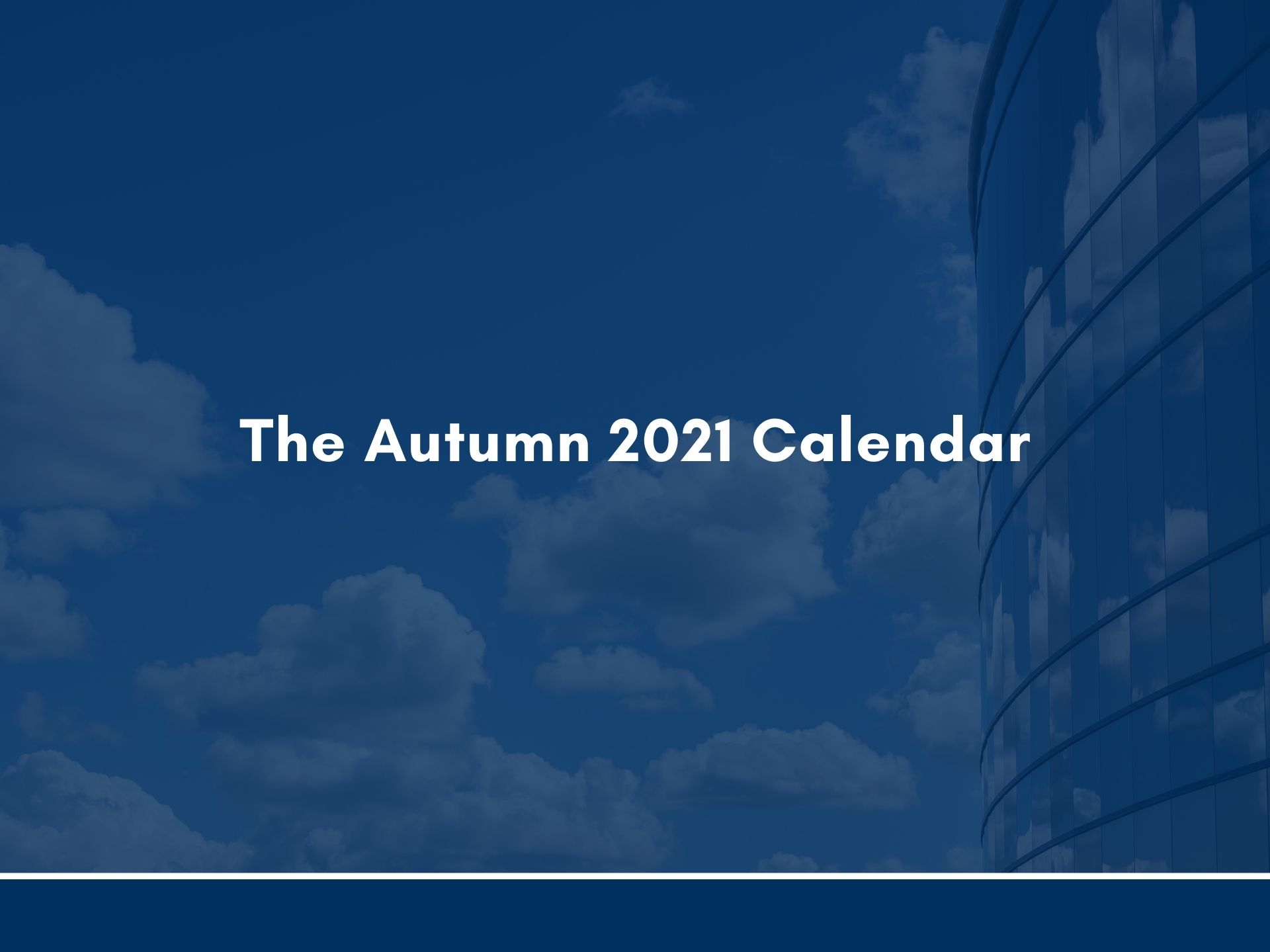 The Autumn 2021 Calendar | A New Exiting Season Awaits Us!! - European