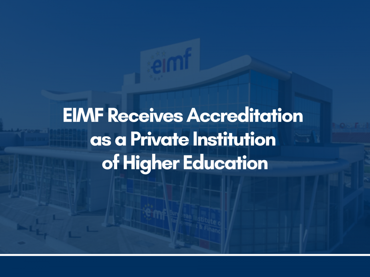 EIMF Receives Accreditation as a Private Institution of Higher Education