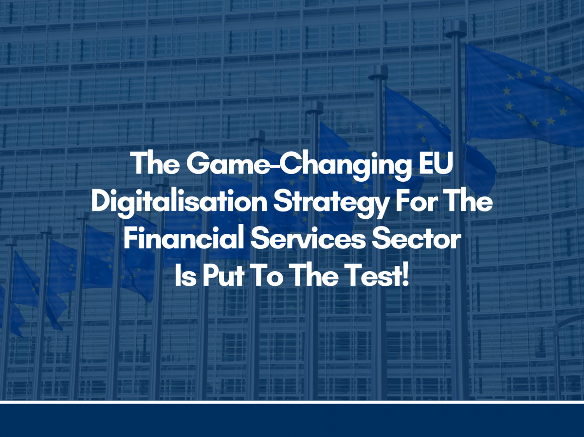 The Game-Changing EU Digitalisation Strategy For The Financial Services Sector Is Put To The Test!