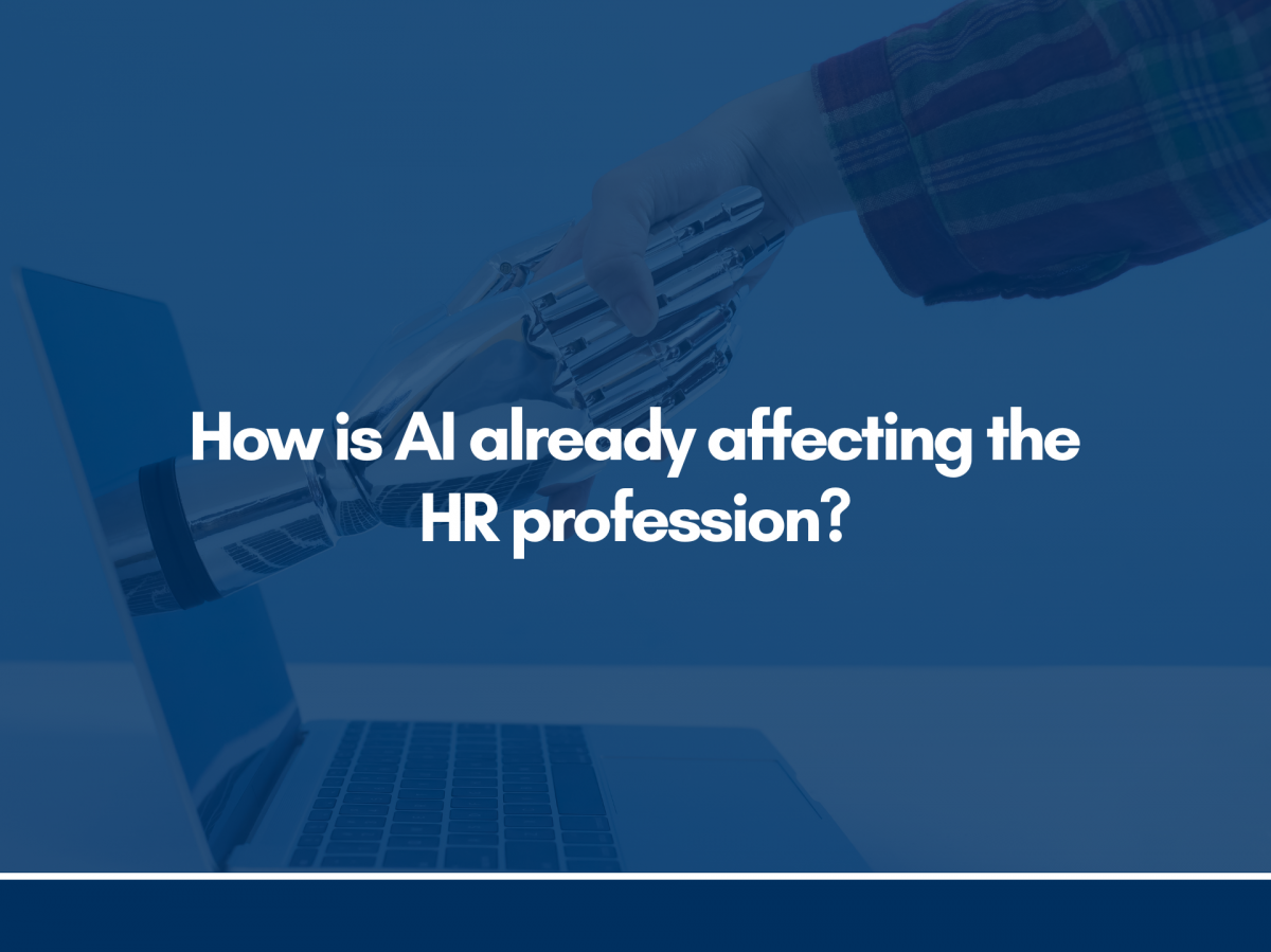 How is AI already affecting the HR profession?