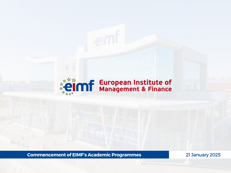 Commencement of EIMF’s Academic Programmes