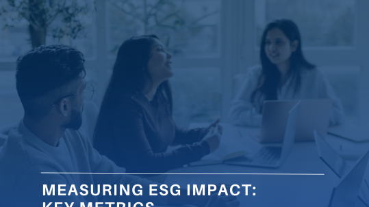 Measuring ESG Impact Key Metrics