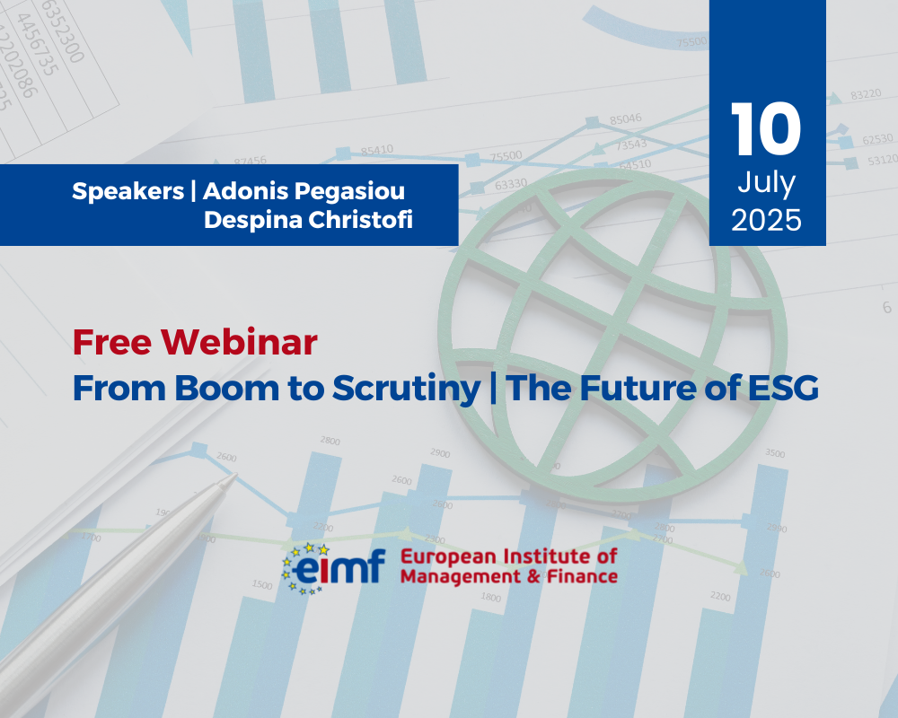 From Boom to Scrutiny | The Future of ESG