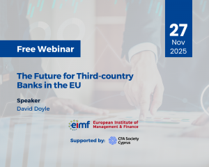 The Future for Third-country Banks in the EU