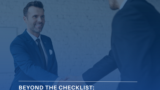 Beyond the Checklist: Building a Culture of Compliance