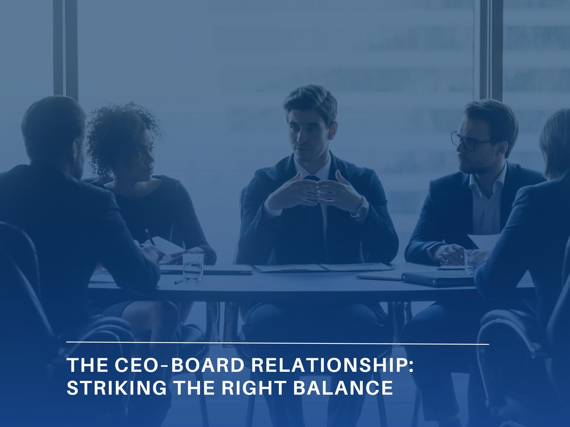 The CEO–Board Relationship Striking the Right Balance