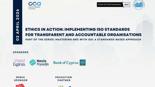 Open Seminar on Implementing ISO Standards for Ethical, Transparent and Accountable Organisations