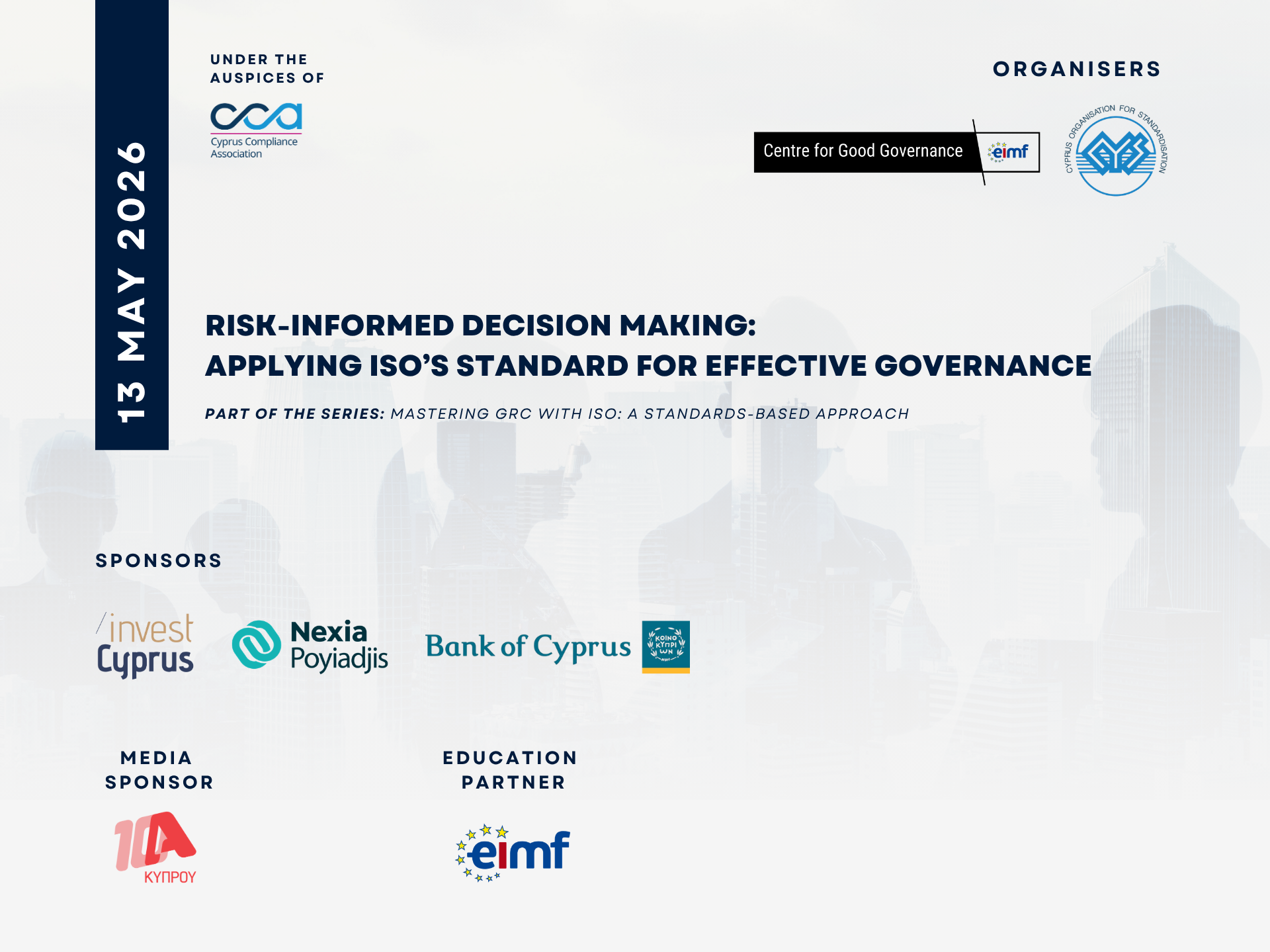 Open Seminar on Risk Management with ISO 31000