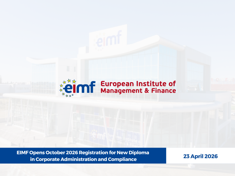 EIMF Opens October 2026 Registration for New Diploma in Corporate Administration and Compliance