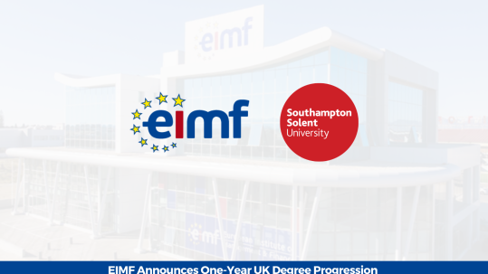EIMF Announces One-Year UK Degree Progression Route with Southampton Solent University